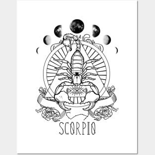 Zodiac Scorpio Posters and Art